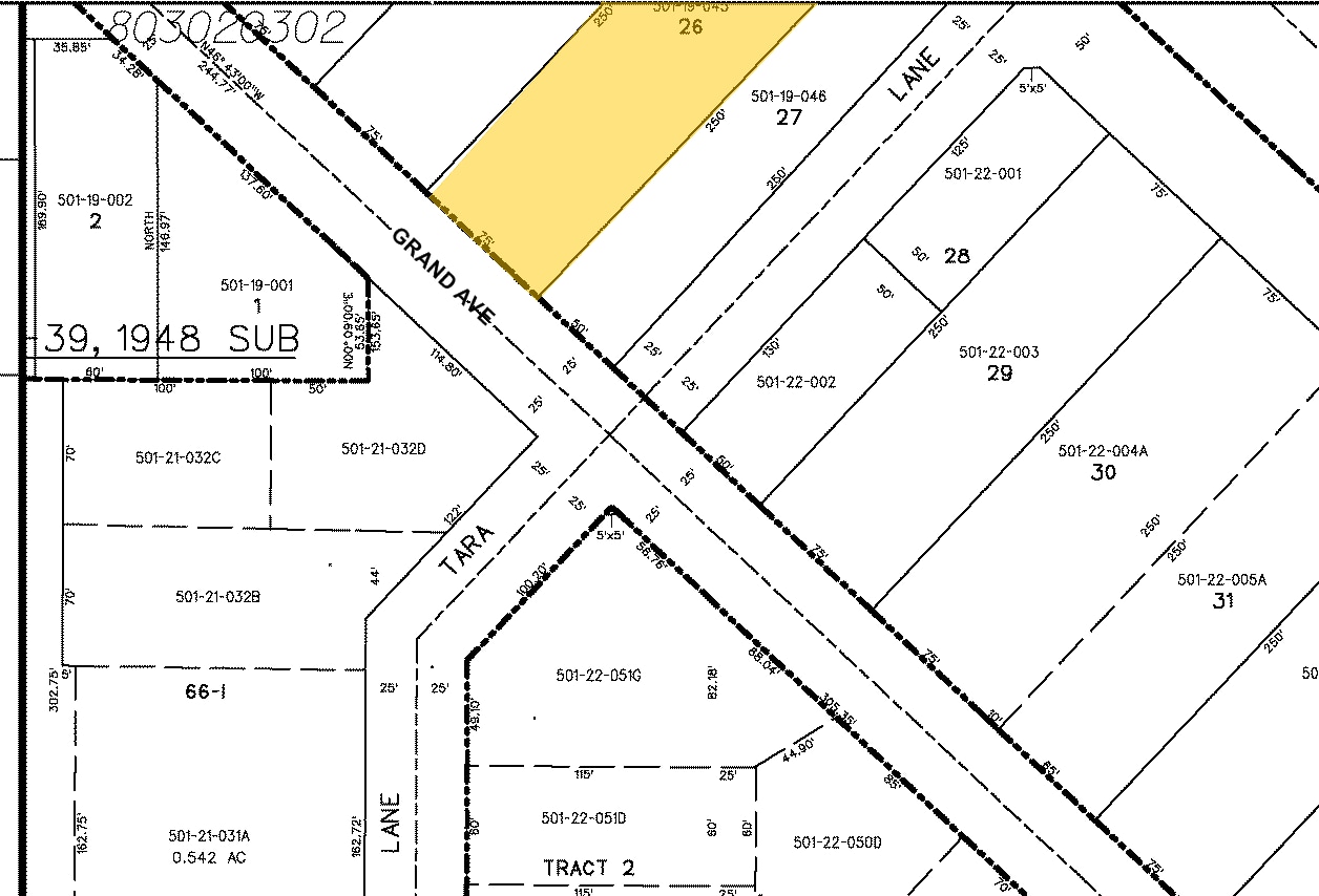 12873 W Grand Ave, Surprise, AZ for sale Plat Map- Image 1 of 2