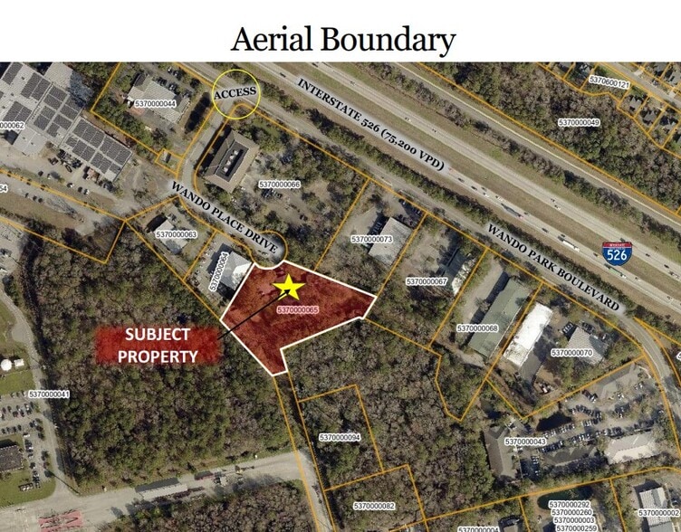 367 Wando Place Dr, Mount Pleasant, SC for lease - Aerial - Image 2 of 7