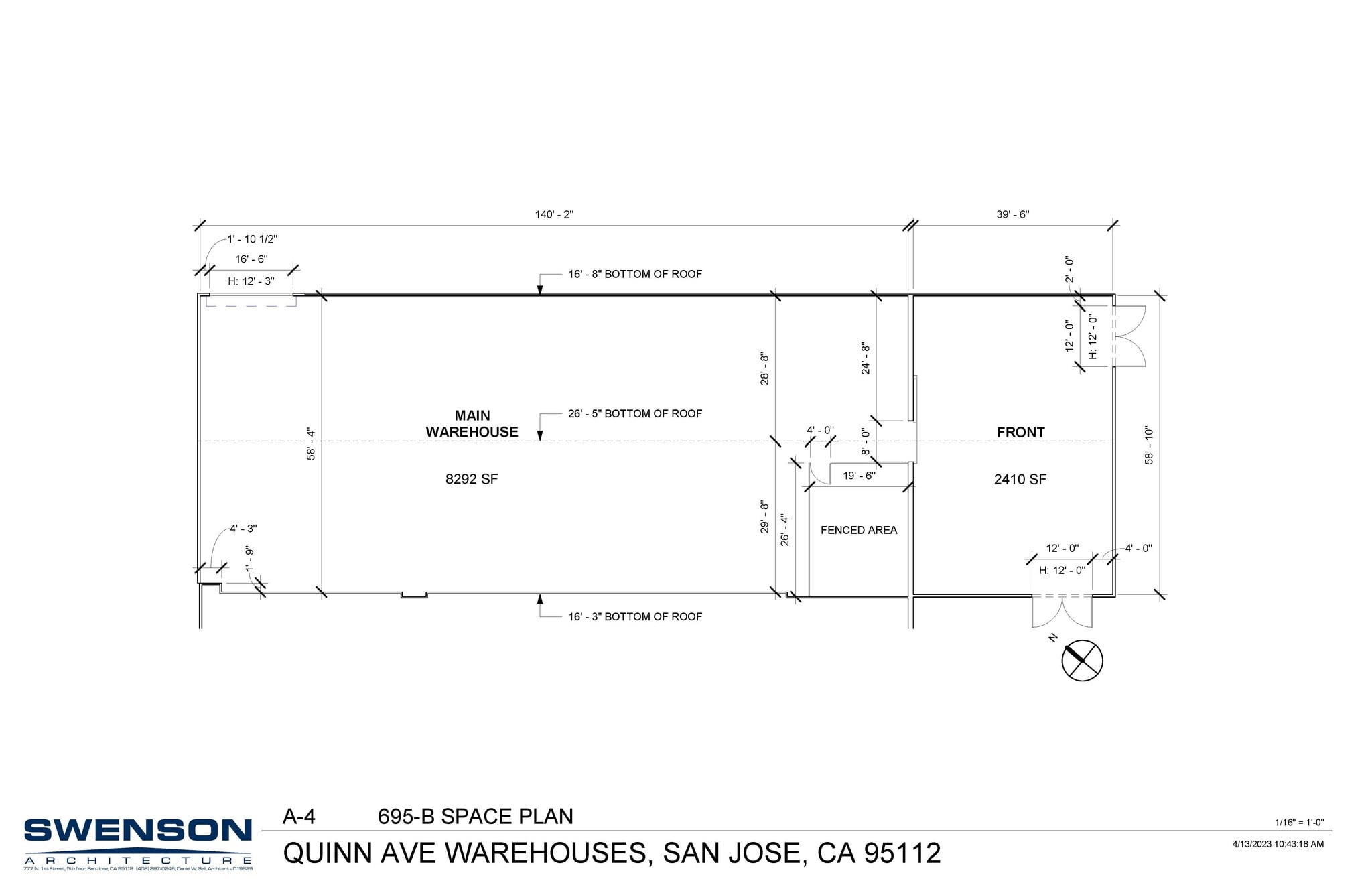 681-699 Quinn Ave, San Jose, CA for lease Floor Plan- Image 1 of 14