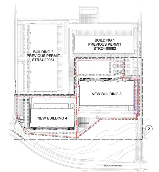 4510 NW 273rd Ave, Hillsboro, OR à louer - Plan de site - Image 3 de 8
