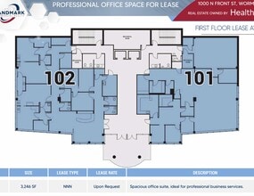 1000 N Front St, Wormleysburg, PA for lease Floor Plan- Image 1 of 5
