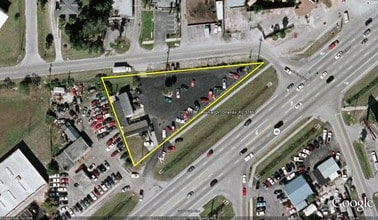 6113 E Colonial Dr, Orlando, FL - Aérien Vue de la carte