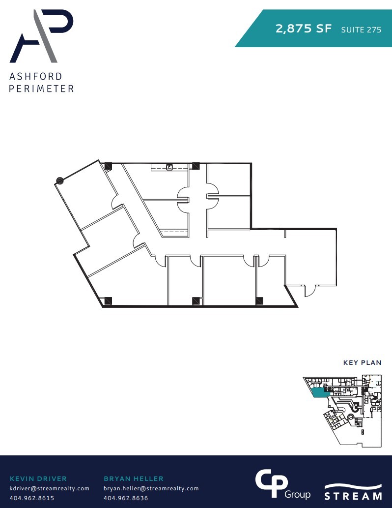 4151 Ashford Dunwoody Rd NE, Atlanta, GA for lease Floor Plan- Image 1 of 1