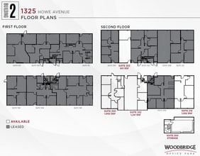 1321 Howe Ave, Sacramento, CA à louer Plan d’étage- Image 1 de 1