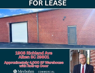 More details for 1908 Richland Ave E, Aiken, SC - Industrial for Lease