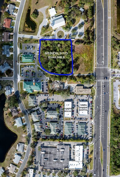 1010 E Del Webb Blvd, Sun City Center, FL à louer - Aérien - Image 2 de 2