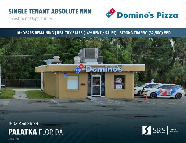 Plus de détails pour 1602 Reid St, Palatka, FL - Commerce de détail à vendre