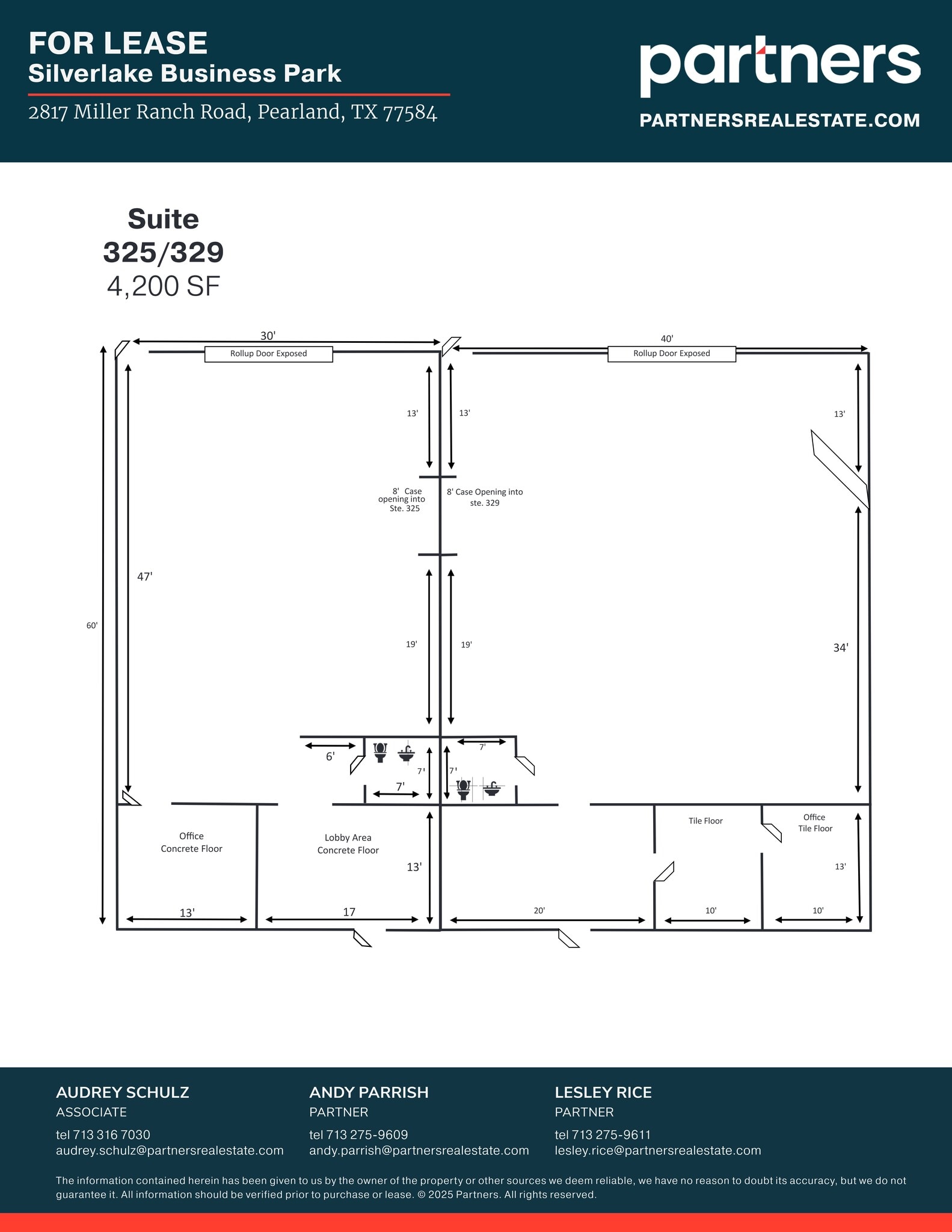 2825 Miller Ranch Rd, Pearland, TX for lease Site Plan- Image 1 of 1