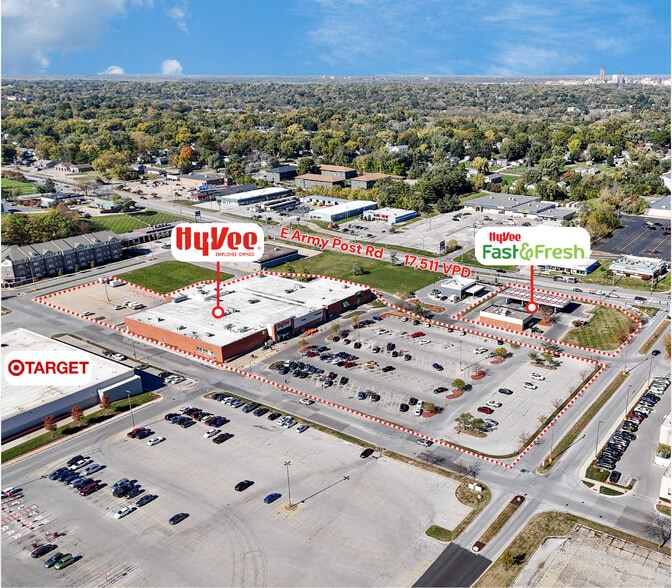 Hy-Vee Investment Portfolio portfolio of 2 properties for sale on LoopNet.ca - Aerial - Image 3 of 3