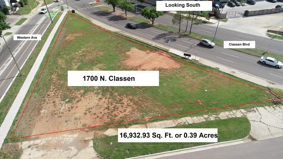 1700 N Classen Blvd, Oklahoma City, OK à vendre - Aérien - Image 2 de 8