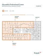 4660 Kenmore Ave, Alexandria, VA for lease Floor Plan- Image 1 of 2