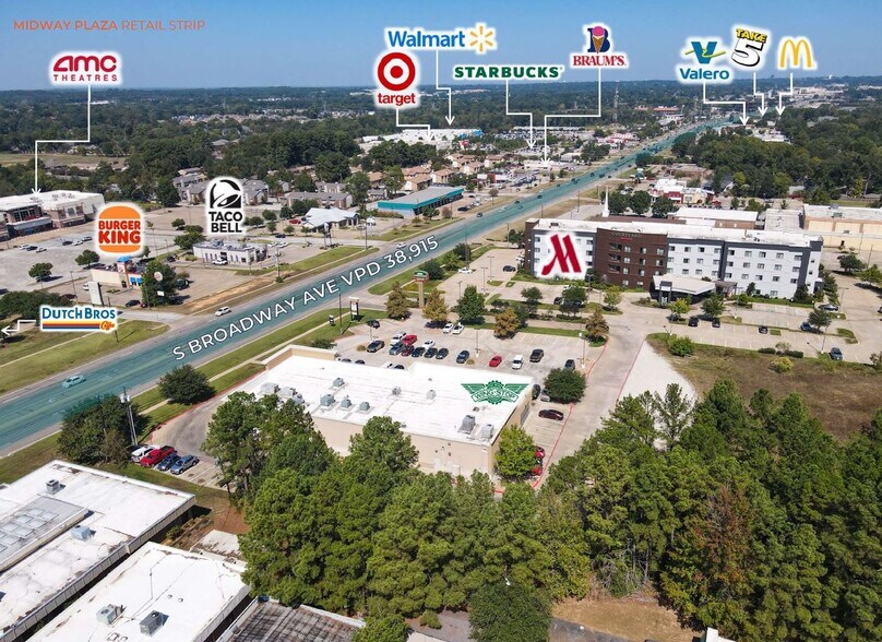 7484 S Broadway Ave, Tyler, TX à louer - Photo du bâtiment - Image 2 de 3