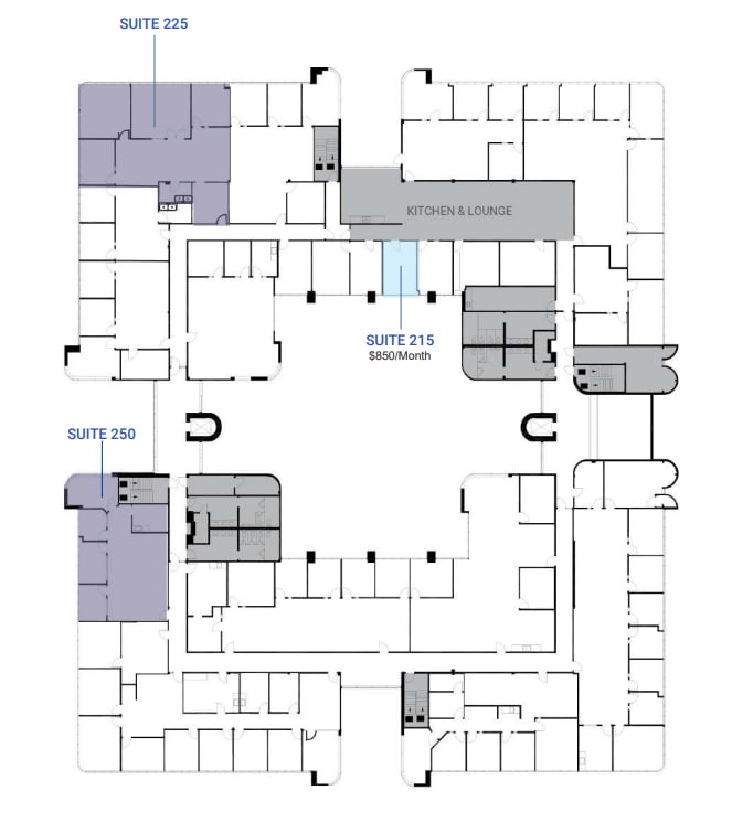 7220 Trade St, San Diego, CA à louer Plan d’étage- Image 1 de 1