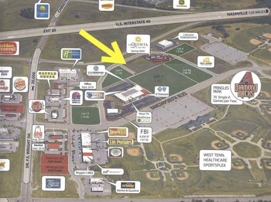 More details for 200 E Park Sq, Jackson, TN - Land for Sale