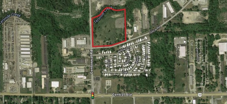 3320-3450 Centennial Rd, Sylvania, OH à vendre Aérien- Image 1 de 2