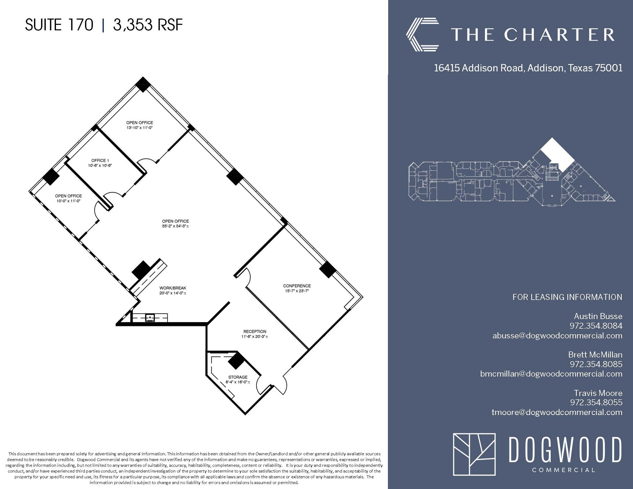 16415 Addison Rd, Addison, TX for lease Floor Plan- Image 1 of 1