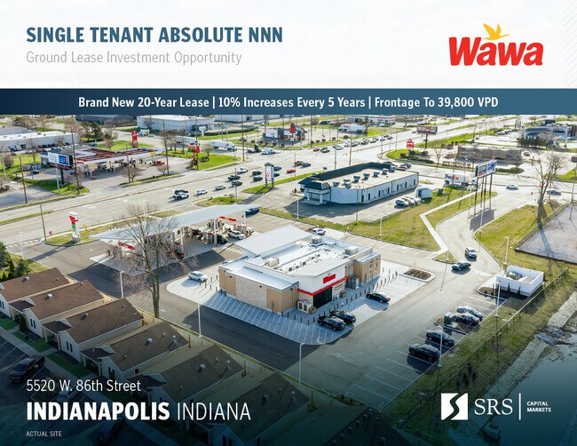 Plus de détails pour 5520 86th st, Indianapolis, IN - Commerce de détail à vendre