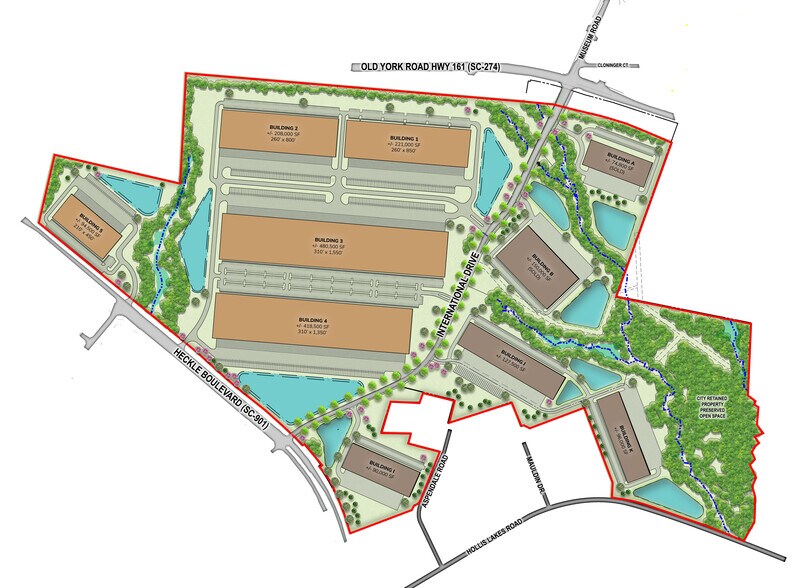 2798 International Drive, Rock Hill, SC à louer - Photo du bâtiment - Image 2 de 2