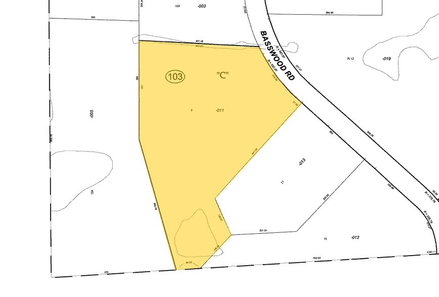 N Roselle Rd & Basswood Rd, Schaumburg, IL à vendre - Plan cadastral - Image 2 de 3