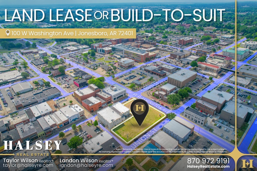 100 W Washington Main, Jonesboro, AR for lease - Building Photo - Image 1 of 5