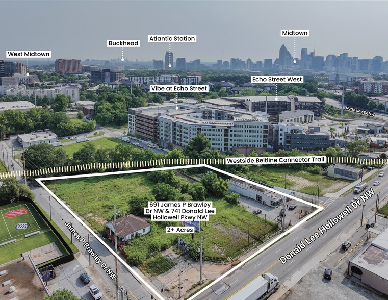 741 Donald Lee Hollowell Pky NW, Atlanta, GA for sale - Building Photo - Image 2 of 5