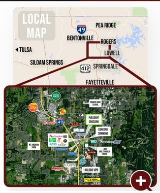 More details for 4315 Pleasant Crossing Blvd, Rogers, AR - Office/Retail, Retail for Lease