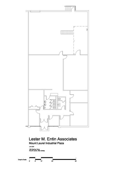 109 Gaither Dr, Mount Laurel, NJ à louer - Plan d’étage - Image 2 de 4