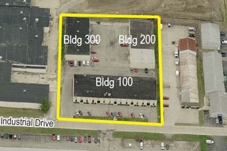 401-409 Industrial Dr, Carmel, IN - AERIAL  map view