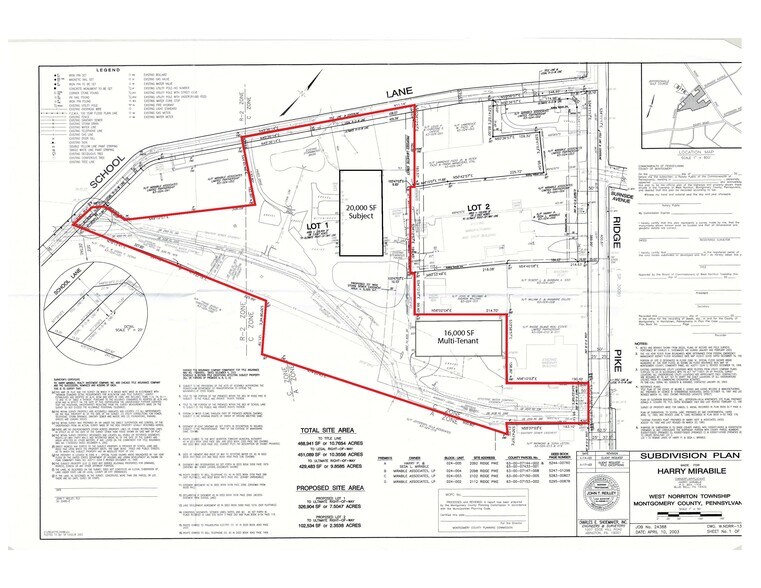 2092 W Main St, Norristown, PA for lease - Site Plan - Image 3 of 3