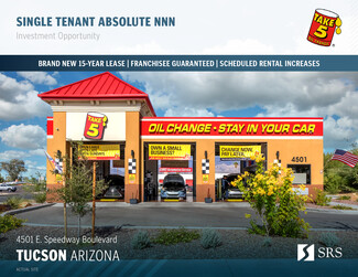 Plus de détails pour 4501 E Speedway Blvd, Tucson, AZ - Vente au détail à vendre