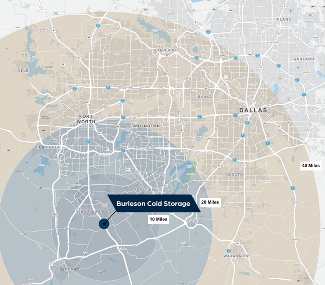 4051 Vantage Dr, Burleson, TX for lease - Aerial - Image 3 of 5