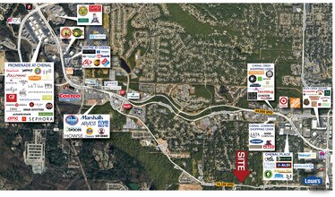 13310 Kanis Rd, Little Rock, AR - AERIAL  map view