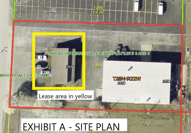 2140 N Fox Hollow Dr, Nixa, MO for lease - Site Plan - Image 3 of 3