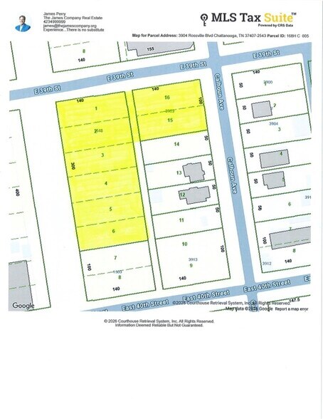 0 E. 39th Street & 3903 Calhoun Street, Chattanooga, TN à vendre - Photo du bâtiment - Image 2 de 20