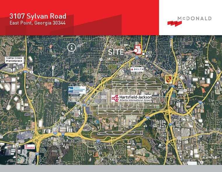 3107 Sylvan Rd, Atlanta, GA à vendre - Photo du bâtiment - Image 2 de 2