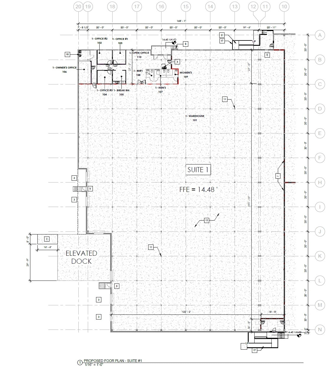 3900 W Coachman Ave, Tampa, FL for lease Floor Plan- Image 1 of 1
