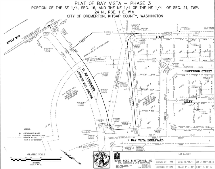 650 Ostrich Bay Avenue, Bremerton, WA à vendre - Plan cadastral - Image 3 de 3