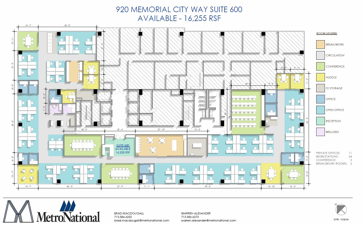 920 Memorial City Way, Houston, TX for lease Floor Plan- Image 1 of 1