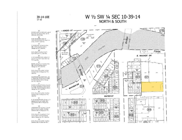 233 N Michigan Ave, Chicago, IL à louer - Plan cadastral - Image 3 de 8