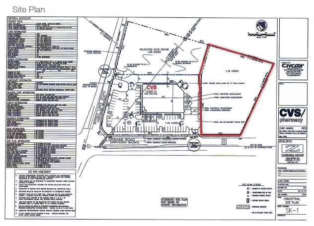 641 Graham Rd, Cuyahoga Falls, OH à vendre - Plan de site - Image 2 de 2