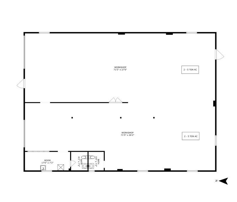 107 Flanders Rd, Riverhead, NY à louer Plan d  tage- Image 1 de 1