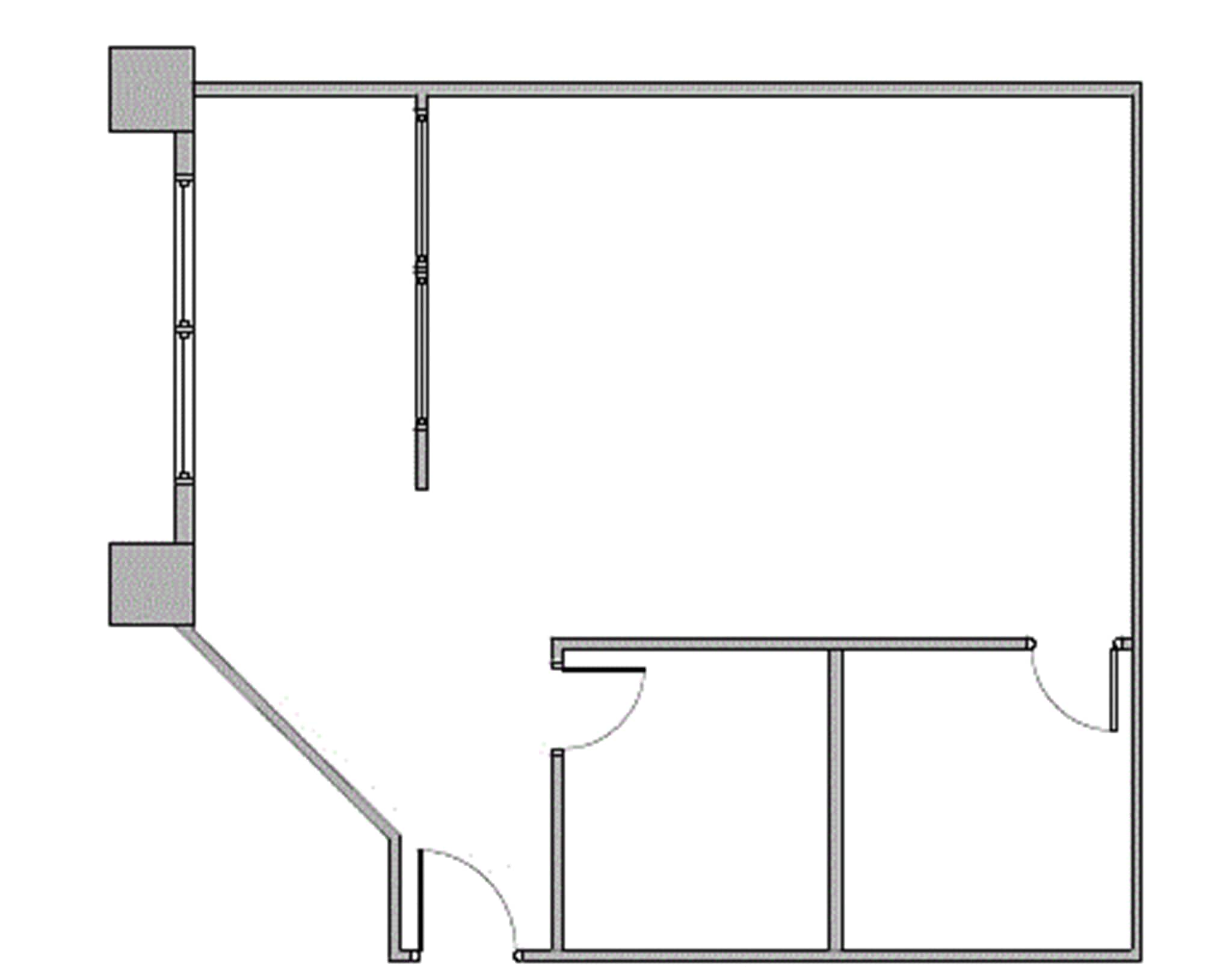 9550 Forest Ln, Dallas, TX à louer Plan d’étage- Image 1 de 1