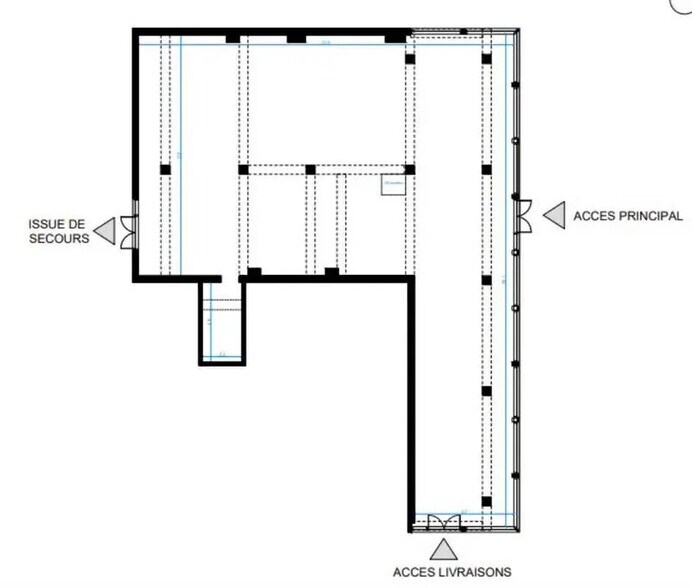 Retail in Lille for sale - Floor Plan - Image 2 of 2