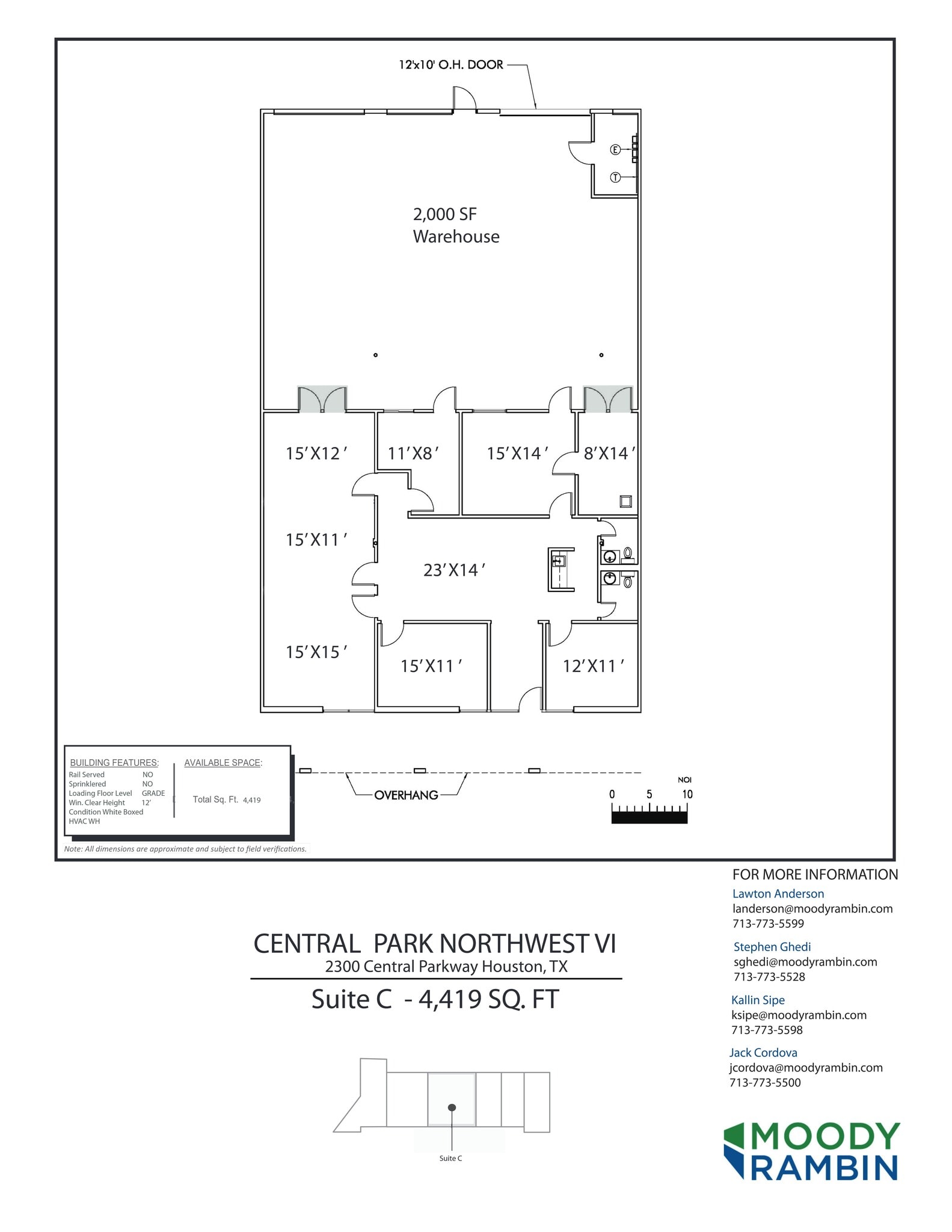 2501 Central Pky, Houston, TX for lease Site Plan- Image 1 of 1