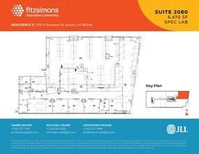 2115 N Scranton Way, Aurora, CO à louer Plan d’étage- Image 1 de 1