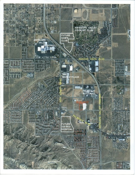 Ave Q & 5th St W, Palmdale, CA for sale - Building Photo - Image 3 of 14