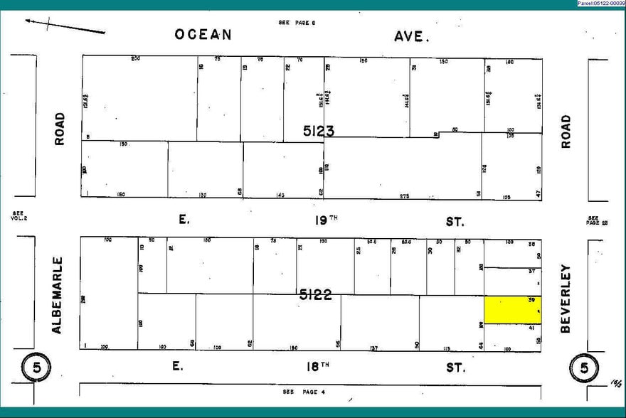 1809 Beverley Rd, Brooklyn, NY for sale - Plat Map - Image 2 of 2