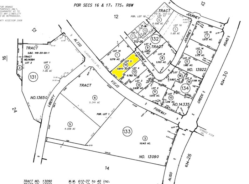 21 Journey, Aliso Viejo, CA for sale - Plat Map - Image 2 of 16