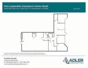 5440 NW 33rd Ave, Fort Lauderdale, FL for lease Floor Plan- Image 1 of 1