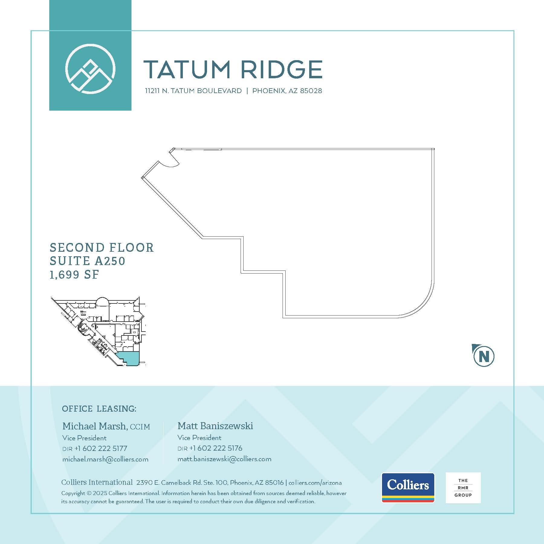 11209 N Tatum Blvd, Phoenix, AZ for lease Floor Plan- Image 1 of 2